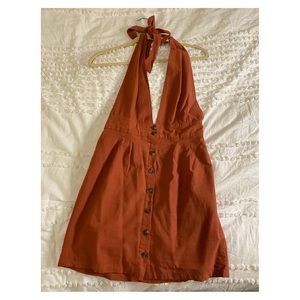 Halter neck dress